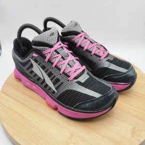 Altra Provision 2 Womens Running Shoes Size 5.5 Black Pink Zero Drop A2544-3